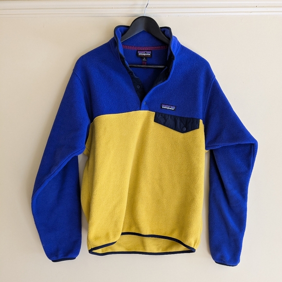 Men's lightweight Patagonia fleece T-Snap Pullover